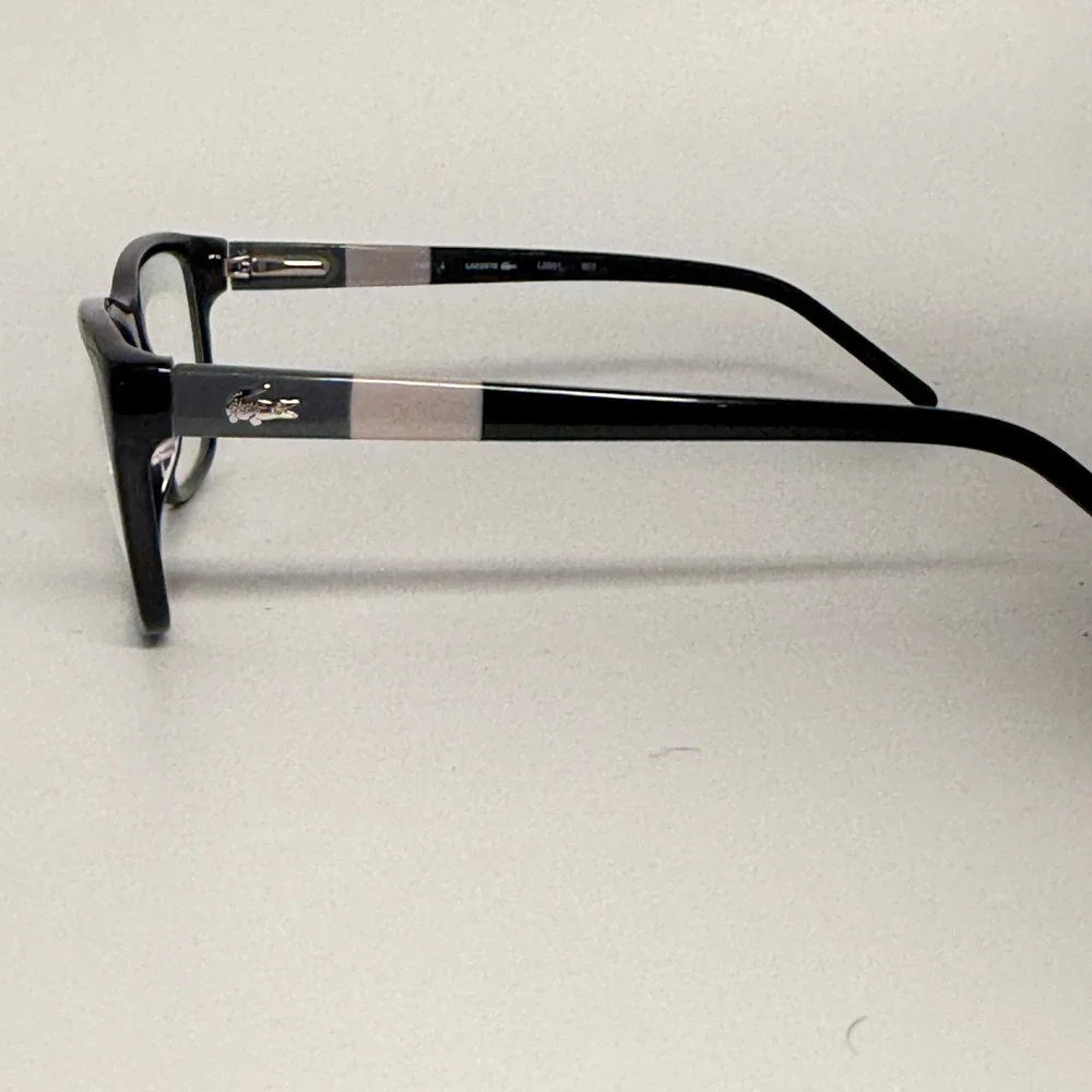Lacoste‎ L2651 001 Black Rectangular Eyeglasses Frames Mens Womens 53-15-140